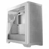 PC-Gehäuse MODECOM VOLCANO EXPANSE S APEX ARGB Midi Tower Weiß — gehärtetes Glas, ARGB, unterstützt micro ATX, GPU bis zu 430 mm