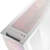 PC-Gehäuse MODECOM VOLCANO EXPANSE T APEX ARGB MIDI Weiß — gehärtetes Glas, ARGB, USB-C, unterstützt micro-ATX, GPU bis 430 mm