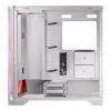 PC-Gehäuse MODECOM VOLCANO EXPANSE T APEX ARGB MIDI Weiß — gehärtetes Glas, ARGB, USB-C, unterstützt micro-ATX, GPU bis 430 mm