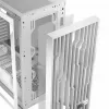 PC-Gehäuse MODECOM Volcano Perun Apex ARGB weiß — Midi Tower, gehärtetes Glas, ARGB, USB-C, unterstützt micro ATX, GPU bis 39 cm