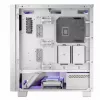 PC-Gehäuse MODECOM Volcano Perun Apex ARGB weiß — Midi Tower, gehärtetes Glas, ARGB, USB-C, unterstützt micro ATX, GPU bis 39 cm