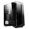 MSI MPG GUNGNIR 110R Mid Tower Gaming Computer Case Schwarz, USB 3.2 Gen2 Type C, 4x 120mm ARGB Fan, Mystic Light Sync, 1 to 6 ARGB Control board, 2x Tempered Glass Panels, ATX, mATX, mini-ITX