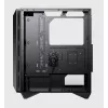MSI MPG GUNGNIR 110R Mid Tower Gaming Computer Case Schwarz, USB 3.2 Gen2 Type C, 4x 120mm ARGB Fan, Mystic Light Sync, 1 to 6 ARGB Control board, 2x Tempered Glass Panels, ATX, mATX, mini-ITX