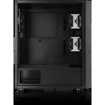 PC-Gehäuse Versa XM1 Schwarz Stahl 120mm Lüfter USB3.0 - schwarz