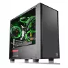 PC-Gehäuse Thermaltake Versa H17 Window Micro Tower Schwarz