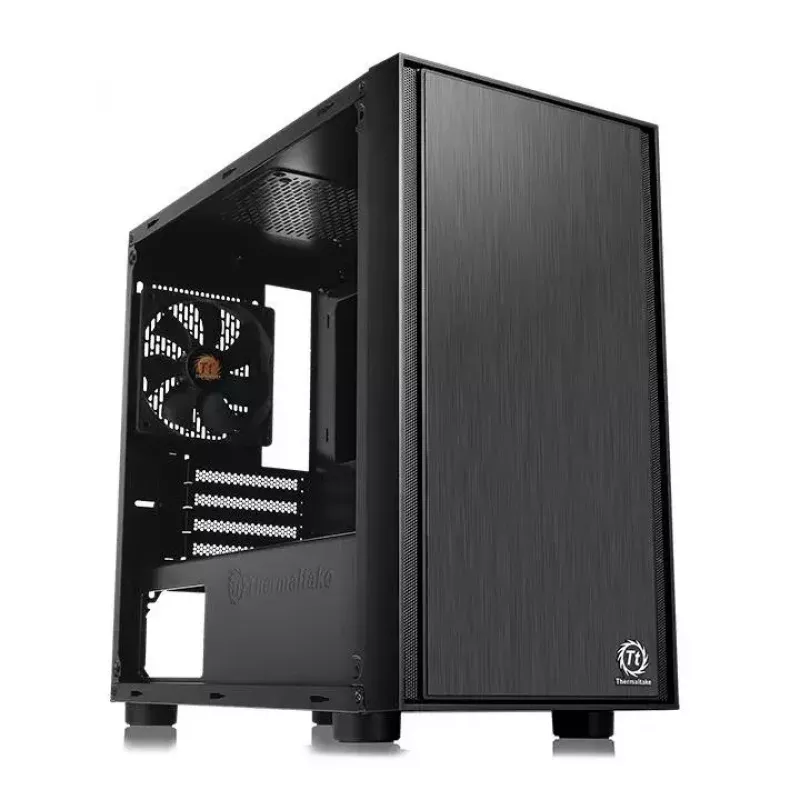 PC-Gehäuse Thermaltake Versa H17 Window Micro Tower Schwarz