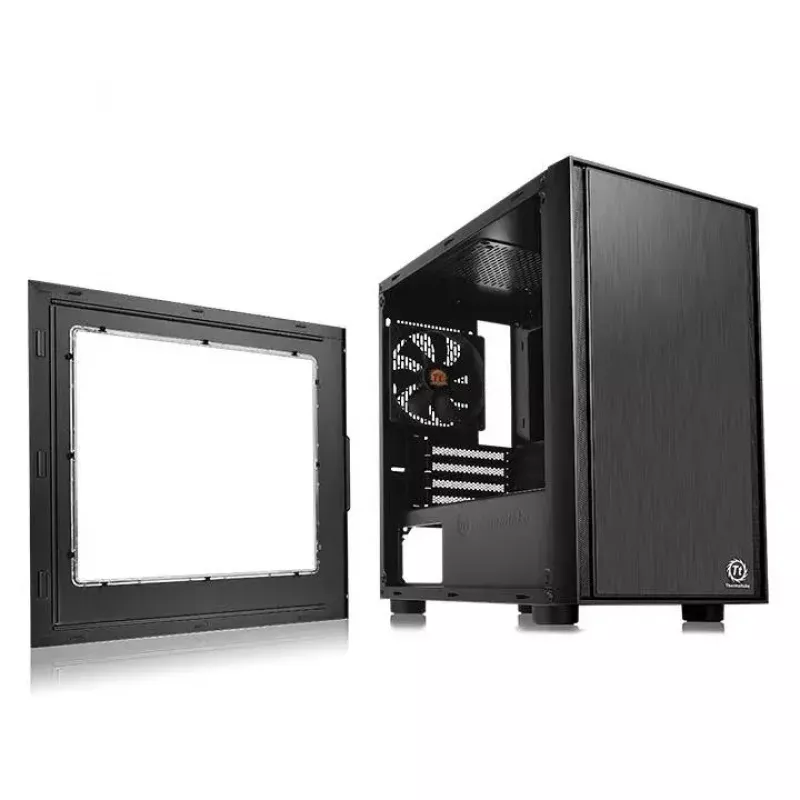 PC-Gehäuse Thermaltake Versa H17 Window Micro Tower Schwarz