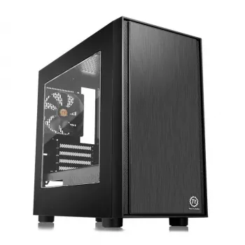PC-Gehäuse Thermaltake Versa H17 Window Micro Tower Schwarz