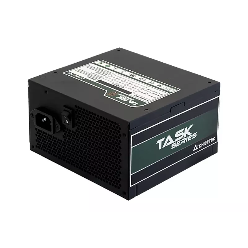 Chieftec Task TPS-500S Netzteil 500 W 24-Pin ATX ATX Schwarz