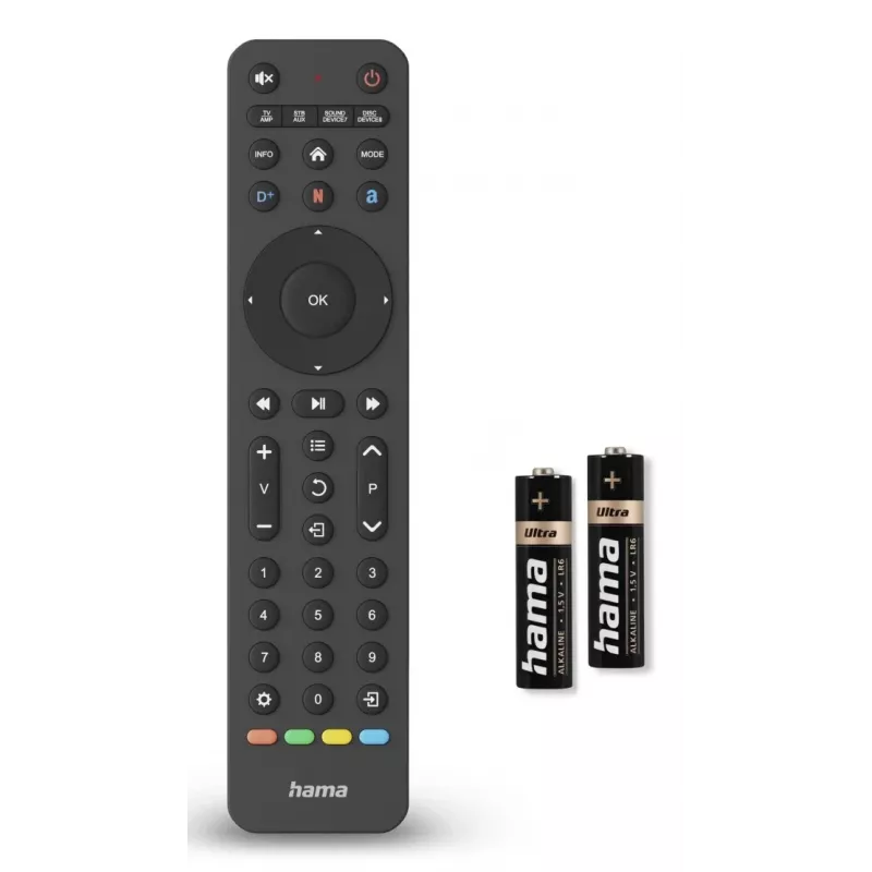 Hama 00221055 Fernbedienung IR Wireless TV Drucktasten
