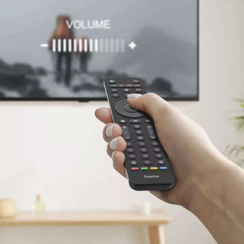Hama 00221055 Fernbedienung IR Wireless TV Drucktasten