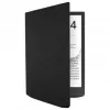 Flip-Case für PocketBook 7,8-Zoll E-Book-Reader – HN-FP-PU-743G-RB-WW, Magnetverschluss, schwarz