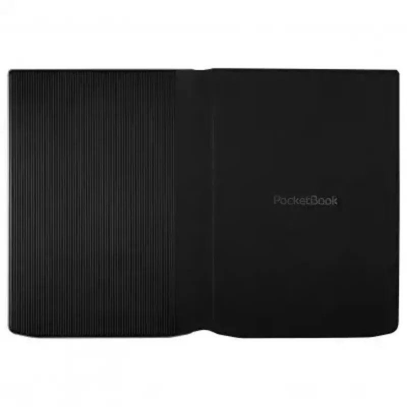 Flip-Case für PocketBook 7,8-Zoll E-Book-Reader – HN-FP-PU-743G-RB-WW, Magnetverschluss, schwarz