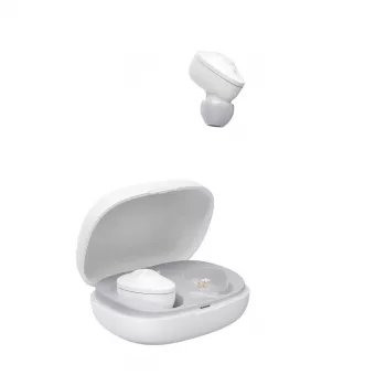 Hama Freedom Buddy Headset True Wireless Stereo (TWS) In-ear Anrufe/Musik USB Typ-C Bluetooth Hellgrau, Weiß