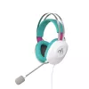 ASUS TUF Gaming H1 Gen II Hatsune Miku Edition Headset Kabelgebunden Kopfband USB Typ-A Rosa, Türkis, Weiß