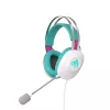 ASUS TUF Gaming H1 Gen II Hatsune Miku Edition Headset Kabelgebunden Kopfband USB Typ-A Rosa, Türkis, Weiß