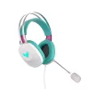 ASUS TUF Gaming H1 Gen II Hatsune Miku Edition Headset Kabelgebunden Kopfband USB Typ-A Rosa, Türkis, Weiß