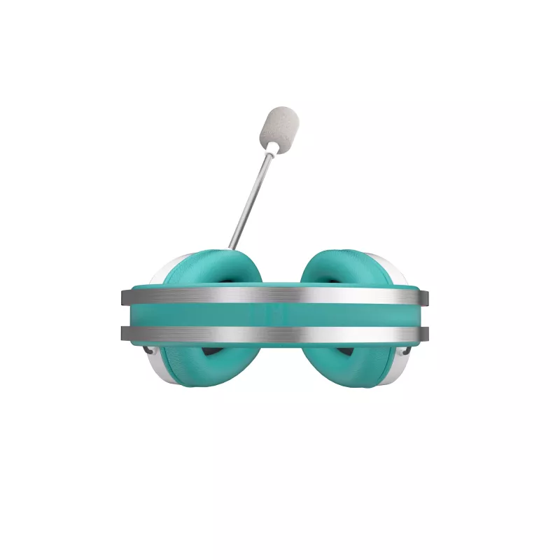 ASUS TUF Gaming H1 Gen II Hatsune Miku Edition Headset Kabelgebunden Kopfband USB Typ-A Rosa, Türkis, Weiß