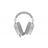 Kabelgebundenes binaurales Headset ENDORFY VIRO Plus USB Onyx White — 5,3 cm Treiber, 20–20000 Hz, 98 dB, 32 Ω, abnehmbares Boom-Mikrofon, 2,9 m Kabel