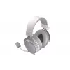 Kabelgebundenes binaurales Headset ENDORFY VIRO Plus USB Onyx White — 5,3 cm Treiber, 20–20000 Hz, 98 dB, 32 Ω, abnehmbares Boom-Mikrofon, 2,9 m Kabel