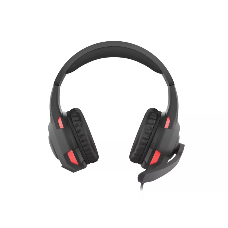 GENESIS Radon 210 Headset Kabelgebundenes Gaming-Headset mit Kopfbügel USB Type-A Schwarz, Rot