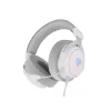 GENESIS Neon 764 Headset Kabelgebundenes Gaming-Headset mit Kopfbügel USB Typ-A Weiß