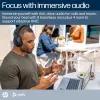 HP Poly Voyager Surround 80 UC Microsoft Teams-zertifiziertes USB-C-Headset +USB-C/A-Adapter