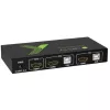 Techly 2x1 USB HDMI 4Kx2K IDATA KVM-HDMI2U KVM-Switch Schwarz