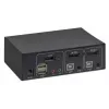 KVM Switch Manhattan DisplayPort 1.2 2-Port 4K@60Hz USB-A Audio