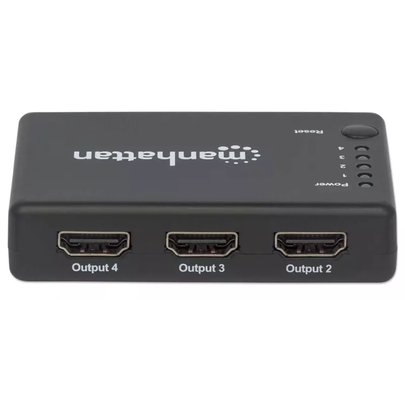 HDMI Splitter Manhattan 4-Port Compact