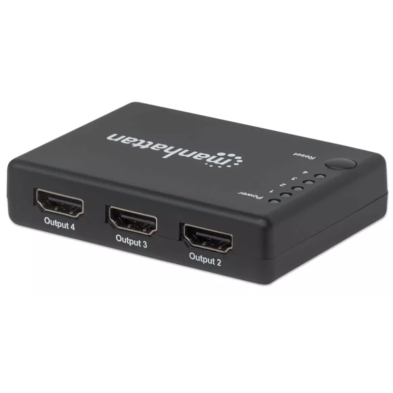 HDMI Splitter Manhattan 4-Port Compact