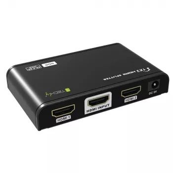 Techly IDATA HDMI2-4K2HDR Video-Splitter HDMI 2x HDMI