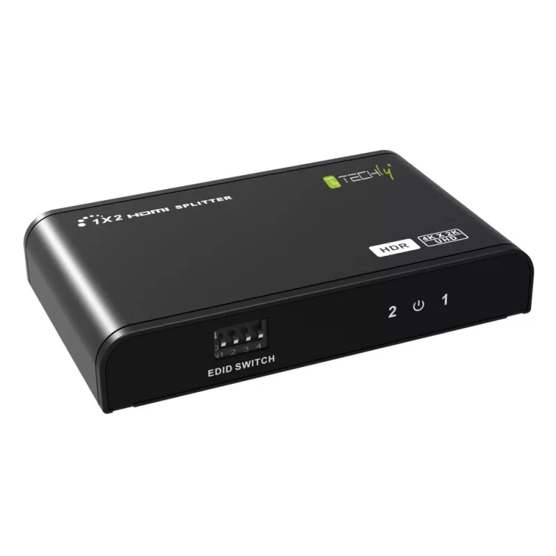 Techly IDATA HDMI2-4K2HDR Video-Splitter HDMI 2x HDMI