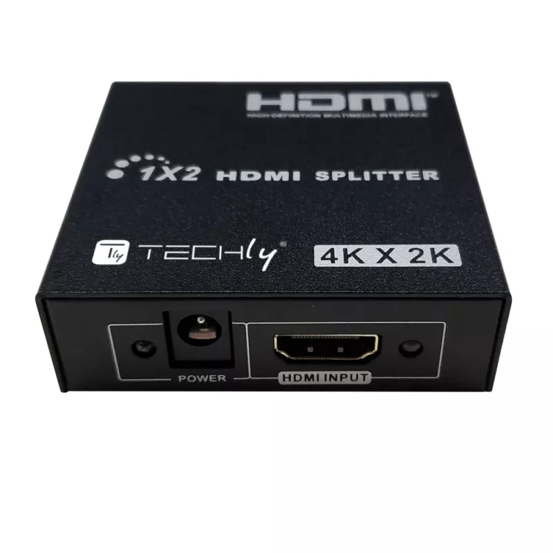 Video Splitter Techly IDATA HDMI-4K230 2x HDMI 3840x2160 Schwarz