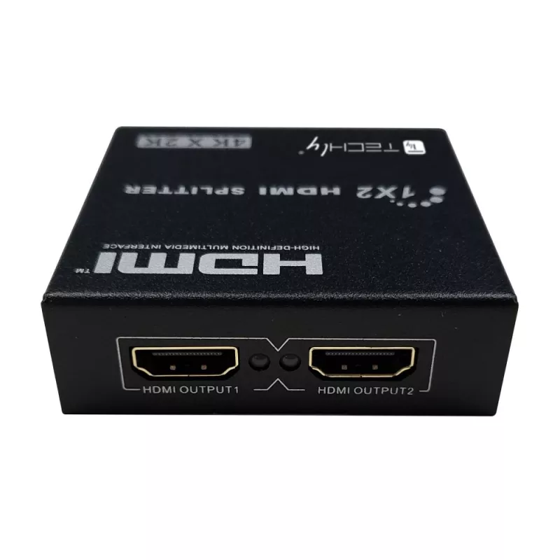 Video Splitter Techly IDATA HDMI-4K230 2x HDMI 3840x2160 Schwarz