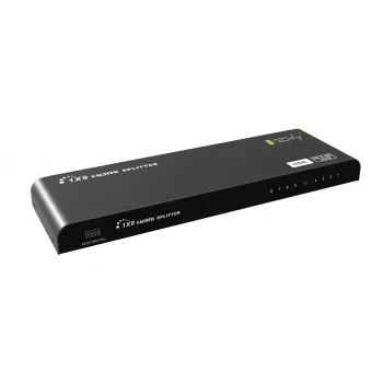 Techly IDATA HDMI2-4K8HDR Video-Splitter HDMI 8x HDMI