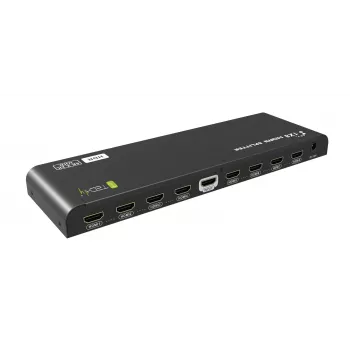 Techly IDATA HDMI2-4K8HDR Video-Splitter HDMI 8x HDMI