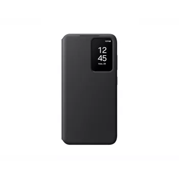 Wallet-Hülle Samsung Galaxy S24 Schwarz 6,2 Zoll 1 Kartenfach