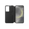 Wallet-Hülle Samsung Galaxy S24 Schwarz 6,2 Zoll 1 Kartenfach
