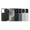 Wallet-Hülle Samsung Galaxy S24 Schwarz 6,2 Zoll 1 Kartenfach