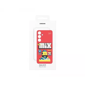 Cover Samsung Sticky Monster Lab Flipsuit Case für S24 FE Rot