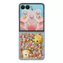 Cover Samsung Galaxy Z Flip7 Transparent Monochromatisch