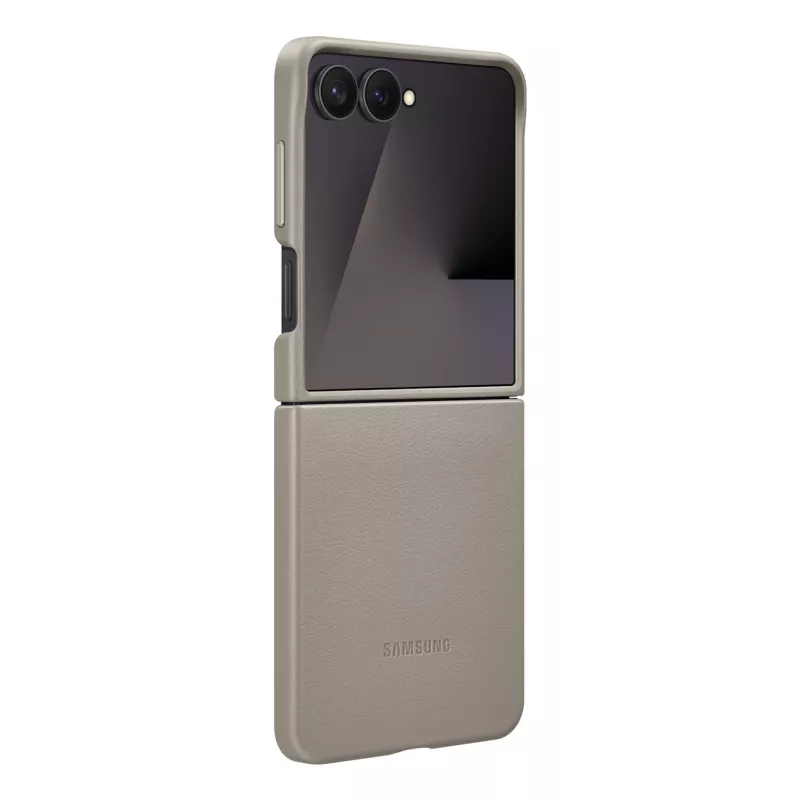 Schutzhülle für Samsung Galaxy Flip7 von Samsung, Modell EF-VF766PJEGWW, Taupe