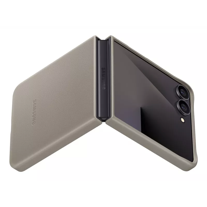 Schutzhülle für Samsung Galaxy Flip7 von Samsung, Modell EF-VF766PJEGWW, Taupe