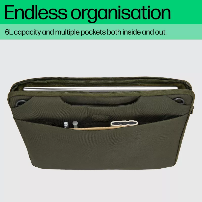 HP 15.6-Zoll modulare Laptoptasche, Sleeve, 39,6 cm (15,6 Zoll), 420 g