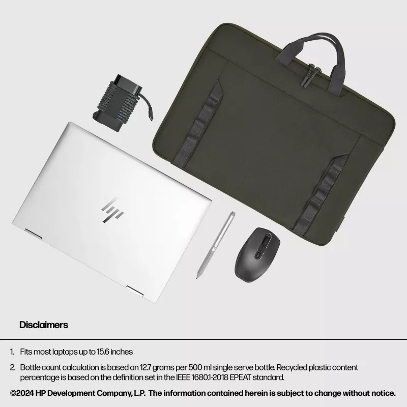 HP 15.6-Zoll modulare Laptoptasche, Sleeve, 39,6 cm (15,6 Zoll), 420 g