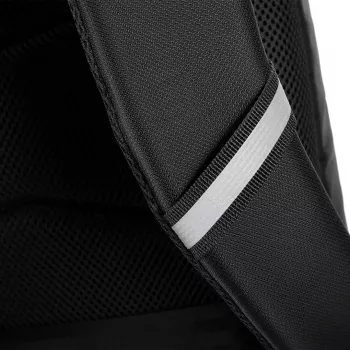 Laptoptasche MODECOM Active 15 PLE‑MC‑ACTIVE‑15 für 15,6-Zoll-Laptops, 8GB RAM (Etikett) — Öko-Leder, schwarz, Reißverschluss, USB-Anschluss