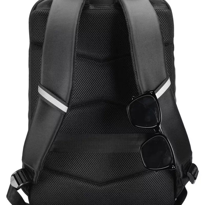 Laptoptasche MODECOM Active 15 PLE‑MC‑ACTIVE‑15 für 15,6-Zoll-Laptops, 8GB RAM (Etikett) — Öko-Leder, schwarz, Reißverschluss, USB-Anschluss