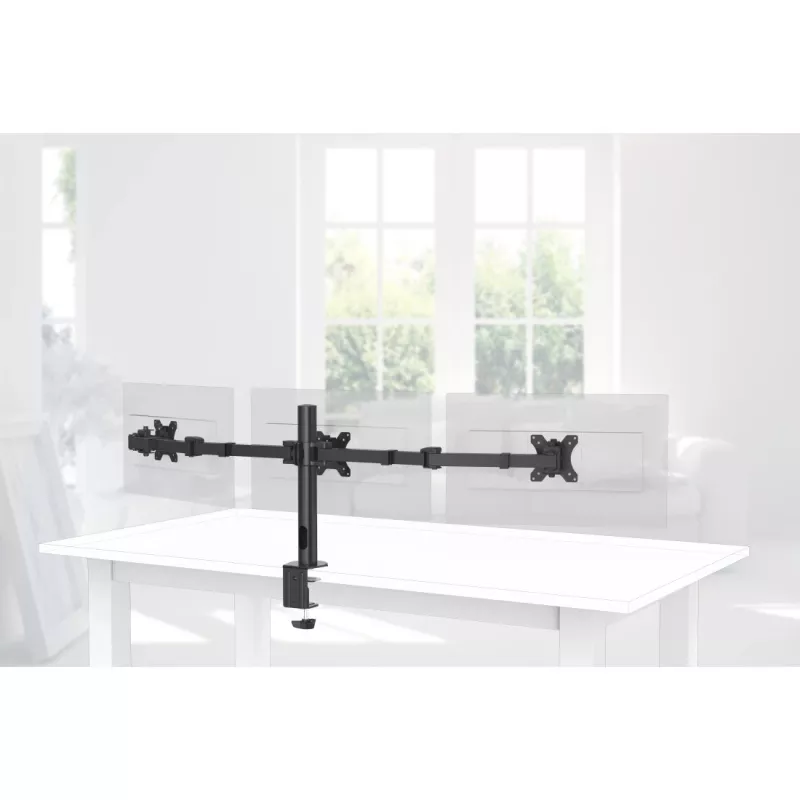 Hama 00118495 Monitorhalterung / Standfuß 68,6 cm (27 Zoll) Schreibtisch Schwarz