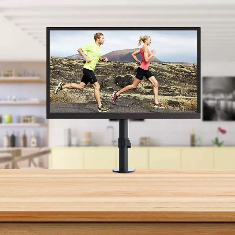 Monitorhalterung Techly ICA-LCD-500BK 76,2 cm (30 Zoll) Tisch Schwarz